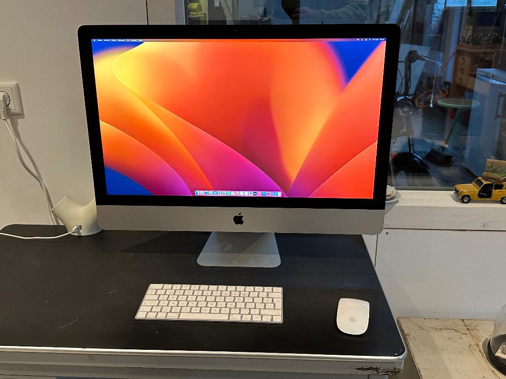 Apple iMac retina 5K 27 inch 2017 8gb ram 2TB hard disk i5, Computers en Software, Apple Desktops, Gebruikt, iMac, HDD en SSD
