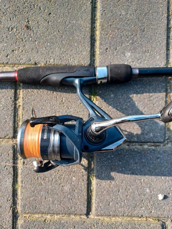 Spinhengel Bertus Rozemeier 235, Watersport en Boten, Hengelsport | Algemeen, Molen, Ophalen of Verzenden