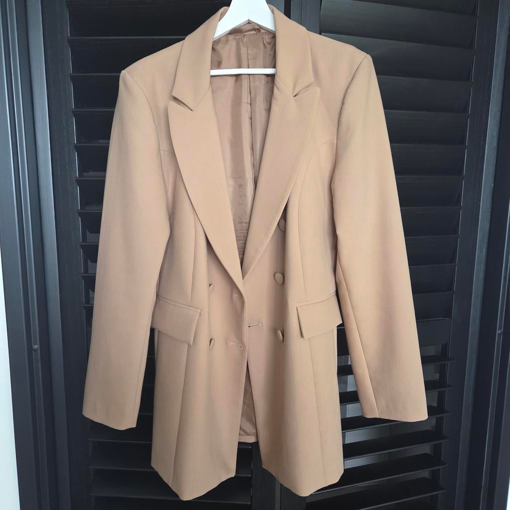 Blazer van Est'seven camel nieuw 42/44, Bruin, Maat 42/44 (L), Nieuw, Ophalen of Verzenden