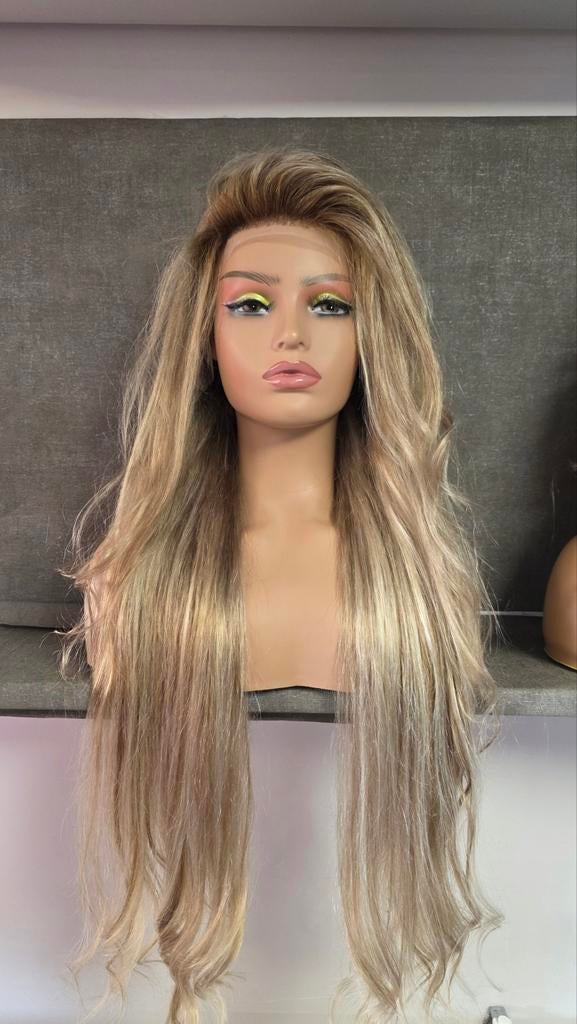 Lace wig echt haar, Ophalen of Verzenden, Nieuw, Pruik of Haarverlenging