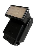 Canon Speedlite 199A flitser.  Incl. originele tas, Ophalen of Verzenden, Zo goed als nieuw, Canon, Kantelbaar