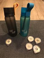Air up drinkfles Zwart en Twist Ocean blue, Ophalen of Verzenden, Zo goed als nieuw