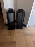 Rivera Maison lantaarns zwart incl. Led kaarsen, Ophalen, 50 tot 75 cm, Zwart, Zo goed als nieuw