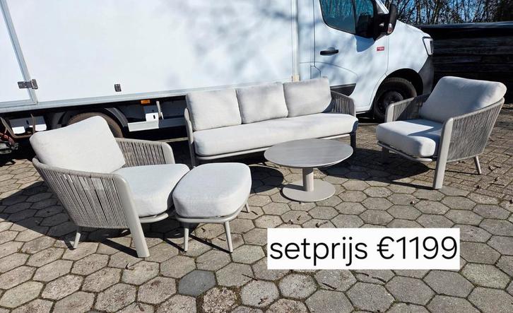 VERSCHILLENDE LOUNGESETS TUINSETS  GARDEN IMPRESSIONS VANAF, Tuin en Terras, Tuinmeubel-accessoires, Nieuw, Ophalen