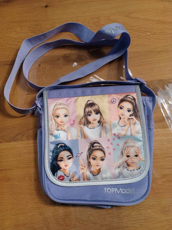 Topmodel schoudertas - Nieuw met label, Sieraden, Tassen en Uiterlijk, Tassen | Schoudertassen, Nieuw, Overige merken, Paars, Ophalen of Verzenden