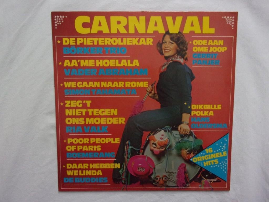 Carnaval LP, Ophalen of Verzenden, Gebruikt, 12 inch, Levenslied of Smartlap