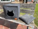 Kattenmand 33x33x37, Dieren en Toebehoren, Ophalen, Gebruikt, Vilt