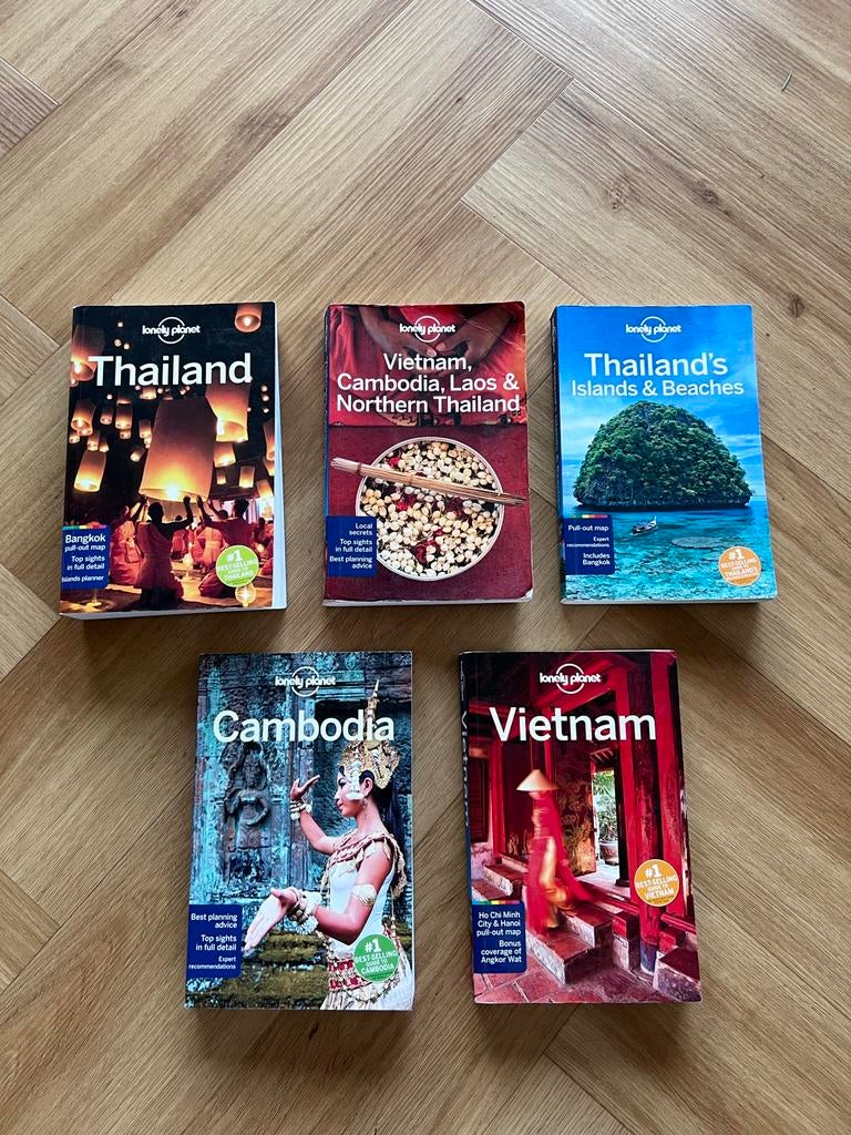 Lonely Planet: Cambodja, Vietnam, Thailand, Laos, Boeken, Gelezen, Lonely Planet, Ophalen of Verzenden, Reisgids of -boek