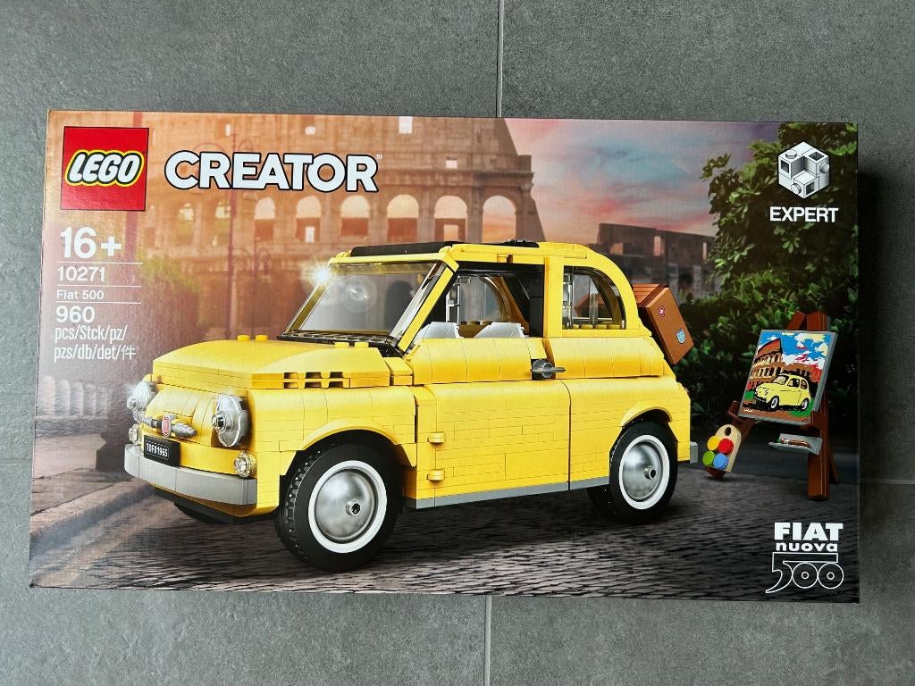 LEGO Creator Expert (10271) Fiat 500 *Nieuw*, Overige thema's, Lego, Nieuw, Ophalen of Verzenden