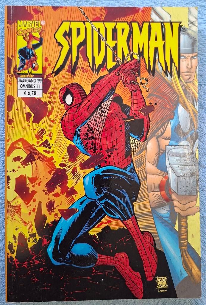SPIDER-MAN OMNIBUS #11. JAARGANG '99. JUNIOR PRESS., Boeken, Eén comic, Ophalen of Verzenden, Gelezen, Europa