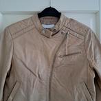 Ibana Rouge echt leren beige jack zomerjas Monroe 40 41004, Maat 38/40 (M), Ibana, ., Beige