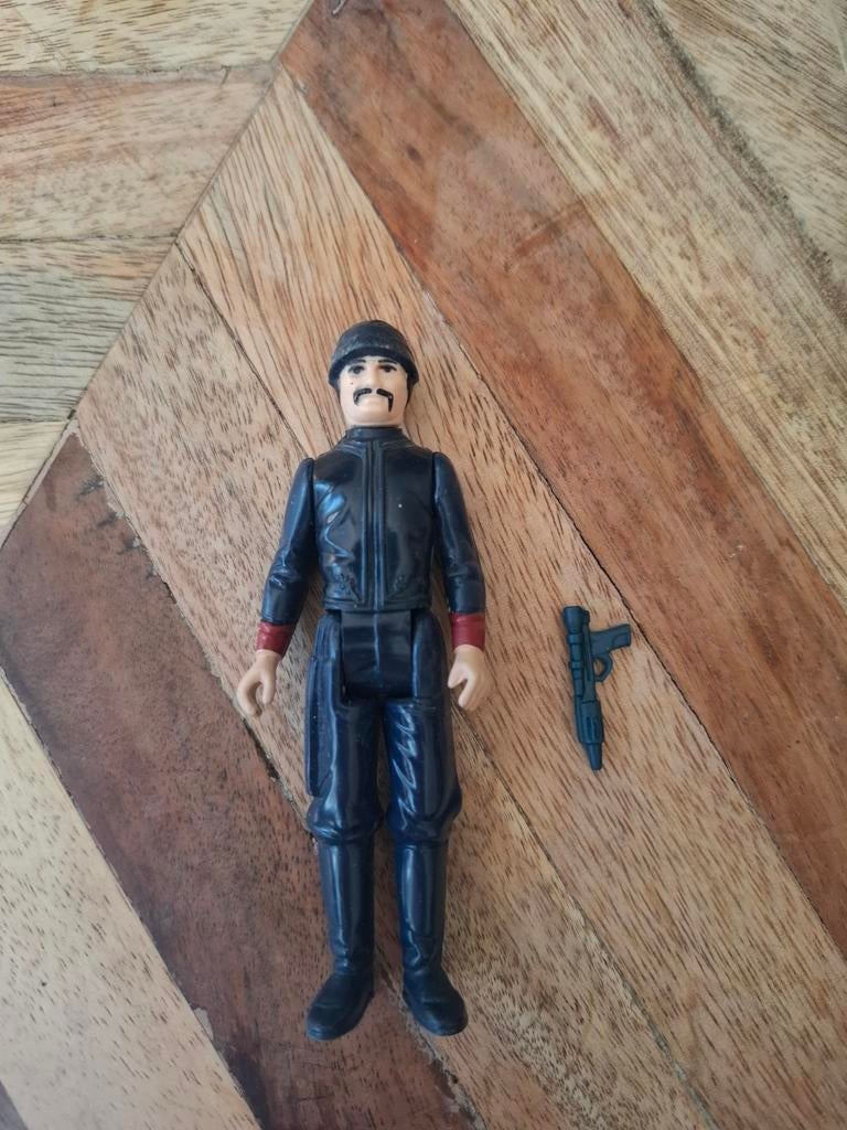Vintage Star Wars bespin guard actiefiguur met blaster, Ophalen of Verzenden, Gebruikt