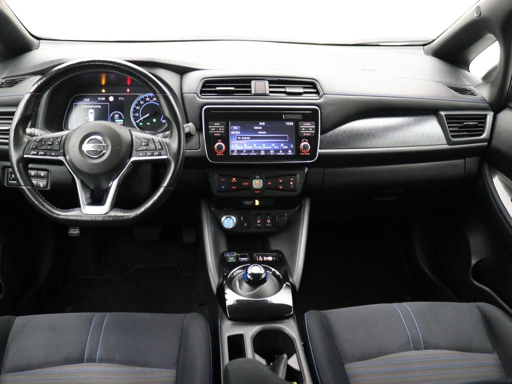 Nissan LEAF Acenta 40 kWh Electric / SoH 84,9% / Stoel en St, Stof, Gebruikt, Wit, Origineel Nederlands