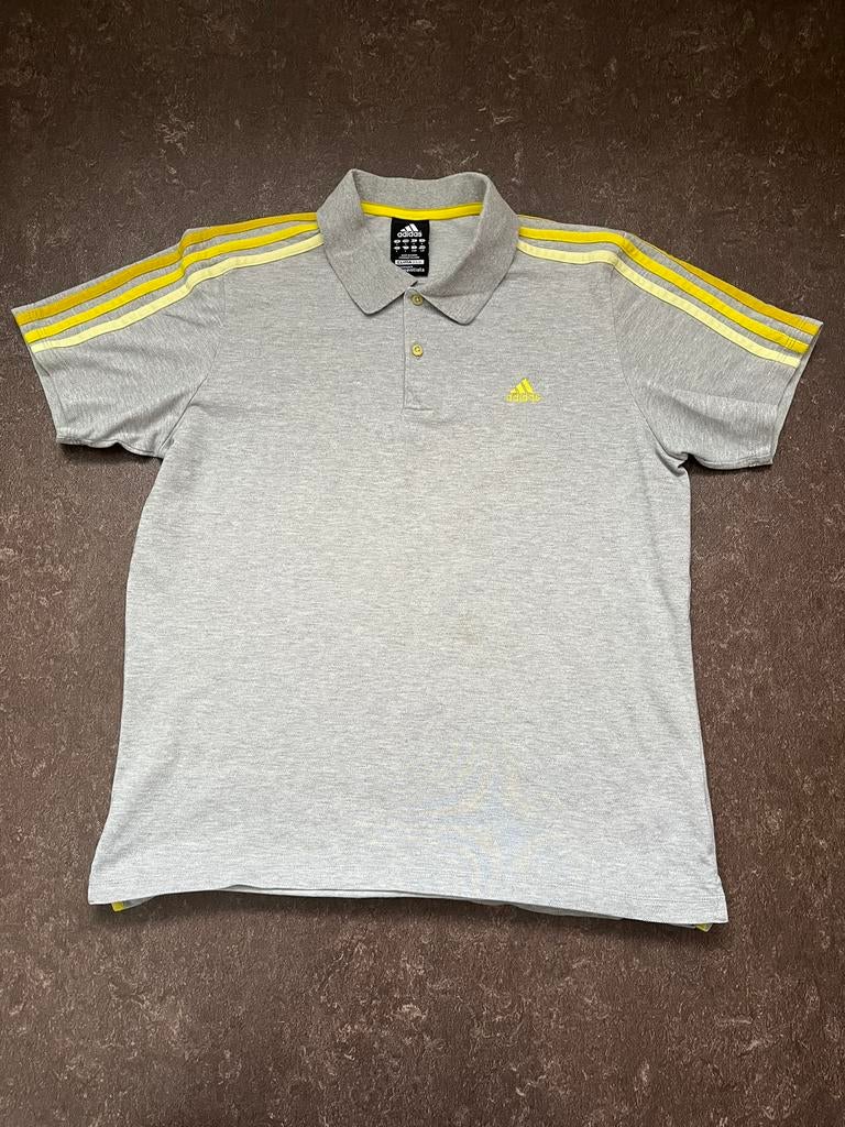Adidas polo shirt maat L, Kleding | Heren, Ophalen of Verzenden, Zo goed als nieuw, Maat 52/54 (L), Overige kleuren
