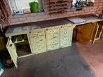 Industriële vintage werkbank, Ophalen, Gebruikt