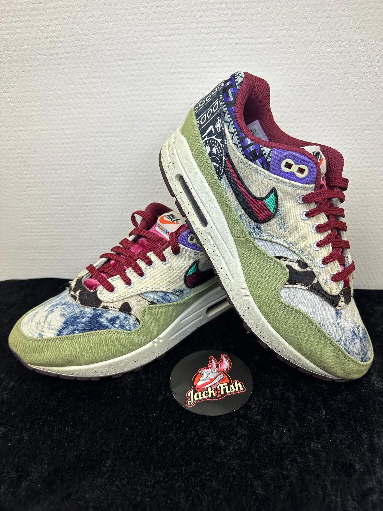 Nike air Max 1 Concepts Mellow - size 42, Kleding | Heren, Schoenen, Nike air max, Overige kleuren, Ophalen of Verzenden, Sneakers of Gympen