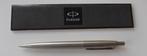 Parker balpen slank zilver (nieuw showroom model), Nieuw, Met doosje, Ophalen of Verzenden, Parker