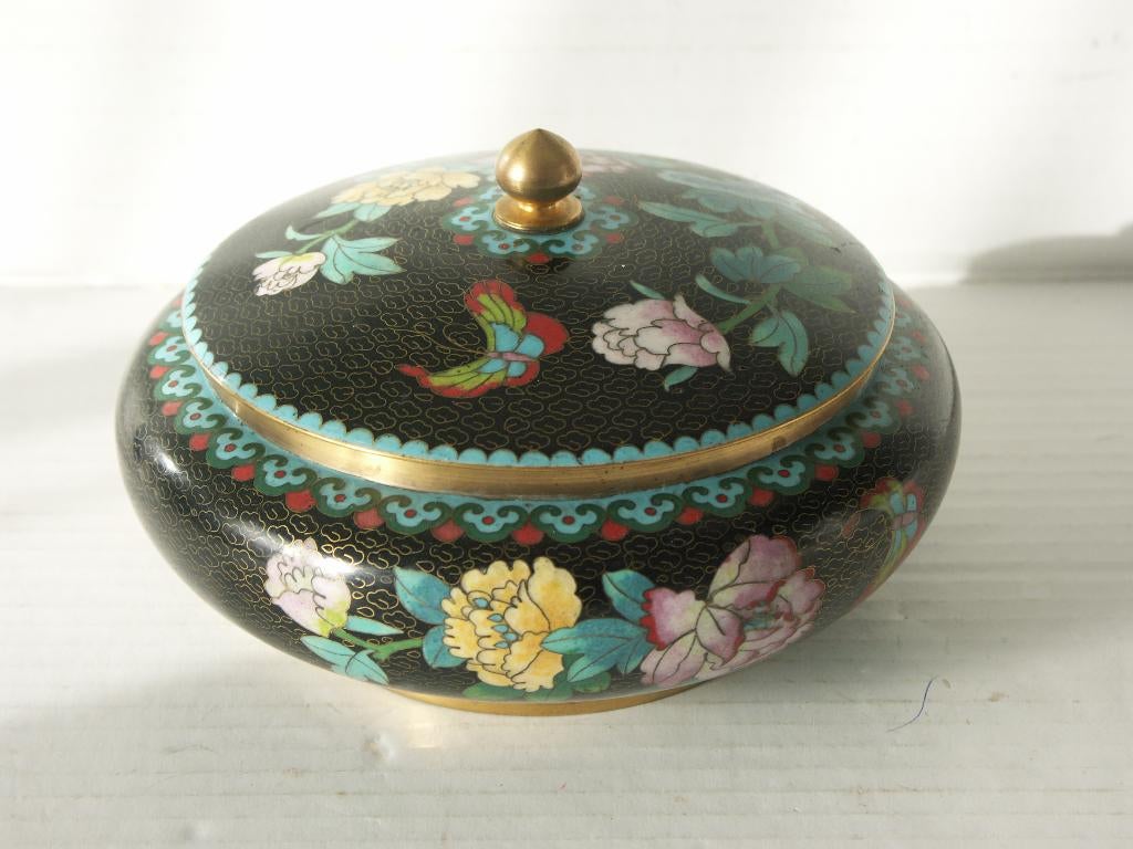 Cloisonne Pot, Ophalen of Verzenden