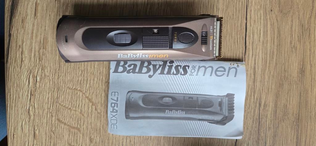 Babyliss Tondeuse E764XDE met accessoires en handleiding, Sieraden, Tassen en Uiterlijk, Uiterlijk | Haarverzorging, Ophalen of Verzenden