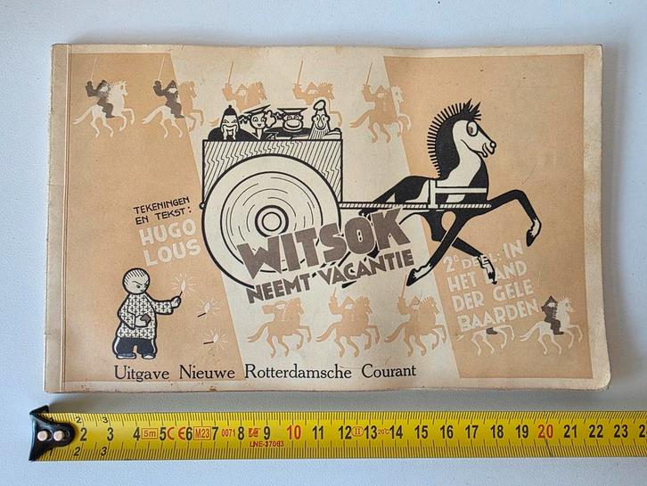 Witsok Neemt Vacantie - Hugo Lous - NRC, Boeken, Stripboeken, Gelezen, Eén stripboek, Ophalen of Verzenden