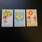 1974 Suriname (mi 677-679). Scouting padvinderij(postfris)., Verzenden, Postfris, Overige thema's