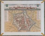 Historische Stadsplattegrond Dokkum - Schotanus 1664, Boeken, Atlassen en Landkaarten, Bernardus Schotanus a Sterringa, Voor 1800