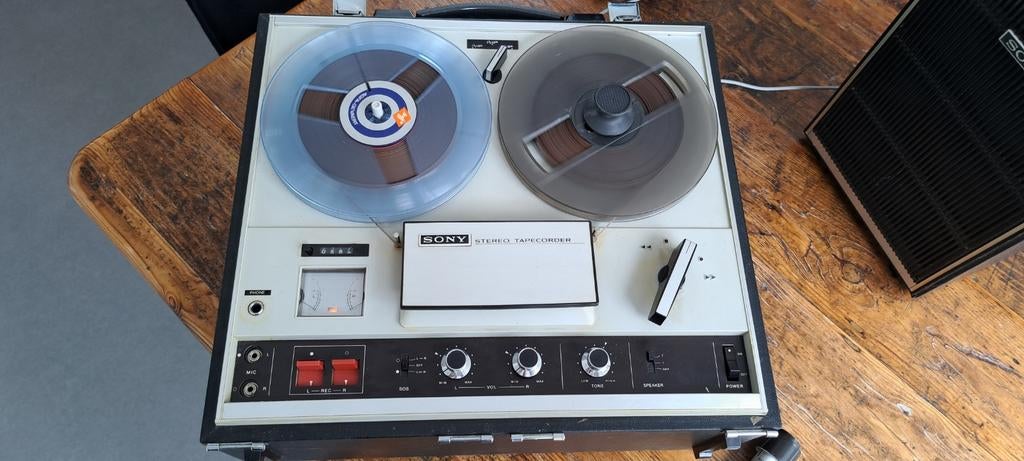 Sony TC-252 Retro Stereo Bandrecorder / tapedeck, Ophalen of Verzenden, Bandrecorder