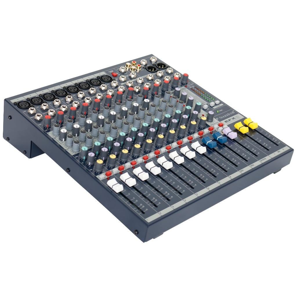 Soundcraft EFX-8 PA-mengtafel, Ophalen, Zo goed als nieuw, 5 tot 10 kanalen, Microfooningang