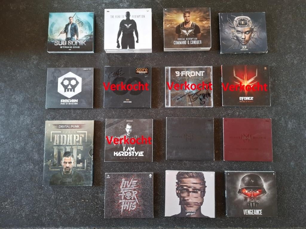 Verschillende Hardstyle CD's (periode 2014 - 2018), Ophalen of Verzenden, Zo goed als nieuw