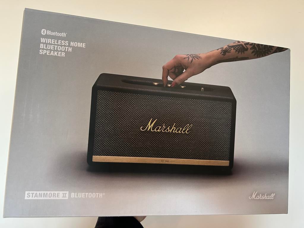 Marshall Stanmore II Bluetooth Speaker - Zo goed als nieuw, Overige typen, Zo goed als nieuw, 60 tot 120 watt, Ophalen