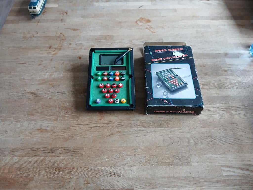 Pool table desk calculator, Sport en Fitness, Ophalen, Pooltafel