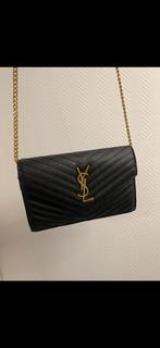 Crossbody Tas Zwart, Sieraden, Tassen en Uiterlijk, Tassen | Damestassen, Verzenden, Zo goed als nieuw, Zwart, Schoudertasje