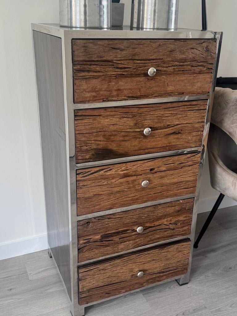 Richmond sleeperwood ladekast, Ophalen, Gebruikt, 50 tot 100 cm, 3 of 4 laden