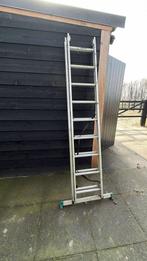 Aluminium Reformladder 3x9 - Max 5.85m, Ophalen, Gebruikt, Ladder, Opvouwbaar of Inschuifbaar