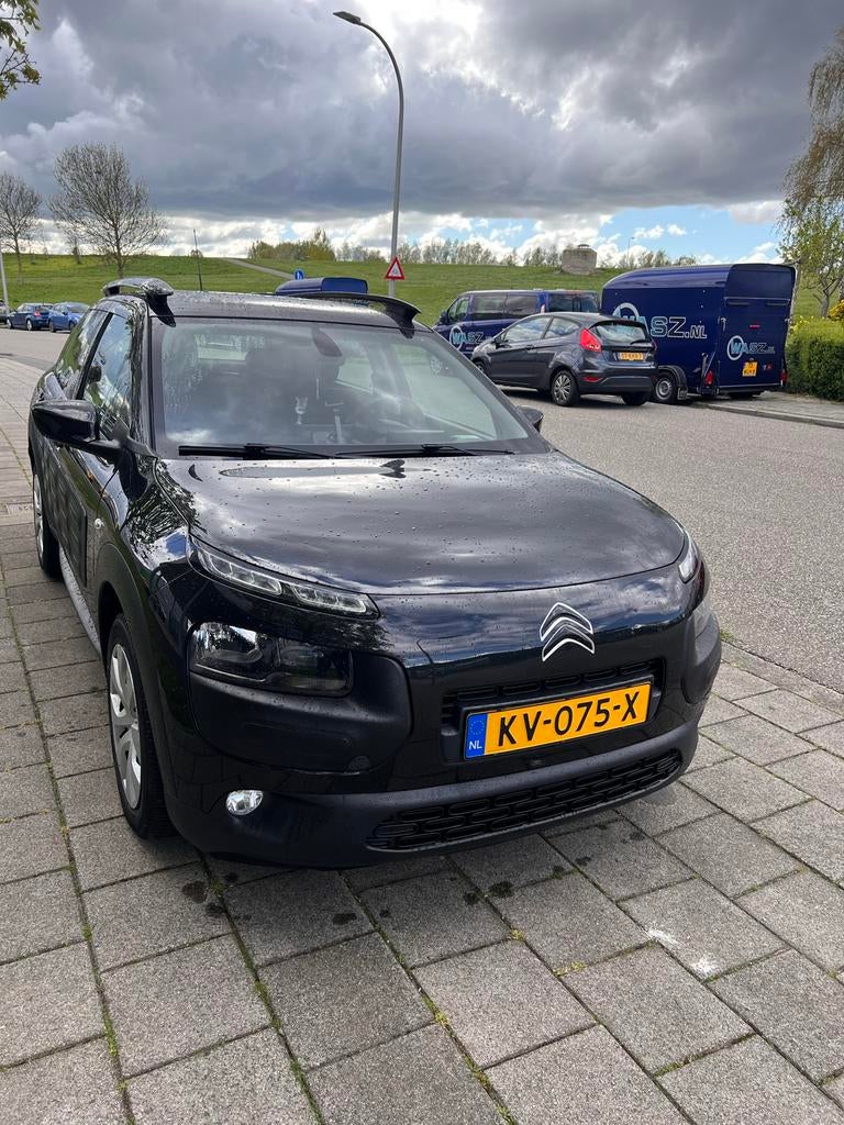 Citroën C4 Cactus 1.2 VTI 82 2016 Zwart  139000 km, Auto's, Voorwielaandrijving, 31 €/maand, 1199 cc, Zwart