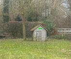 Kinderspeelhuisje  met raampjes aan de zijkant, Ophalen, Gebruikt, Hout