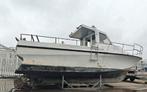 Stoere Zeevisboot Project met 6 cil diesel Mitsubishi motor, Watersport en Boten, Ophalen, Gebruikt, Staal, Diesel