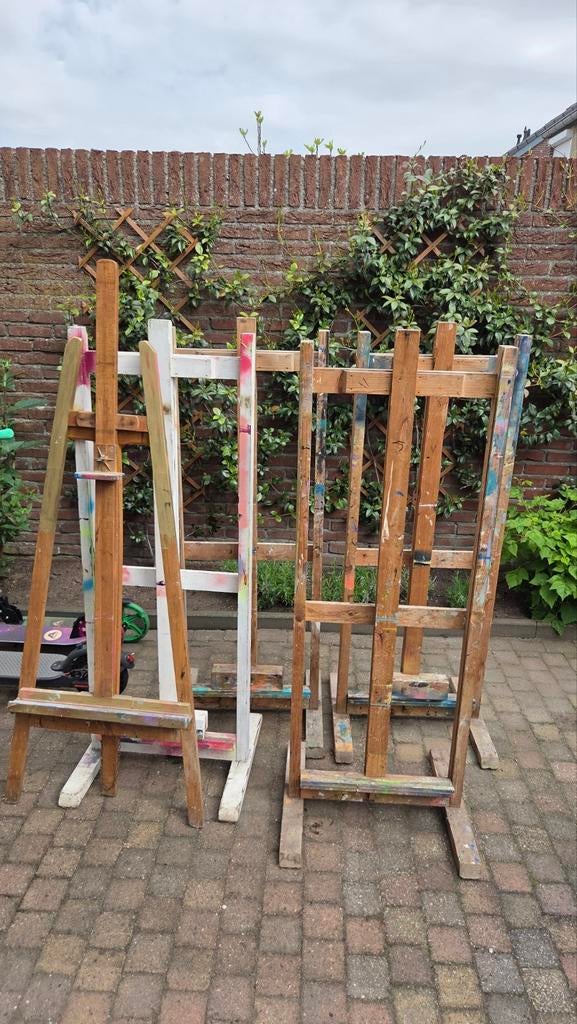 Schildersezels, Ophalen, Gebruikt, Ezel