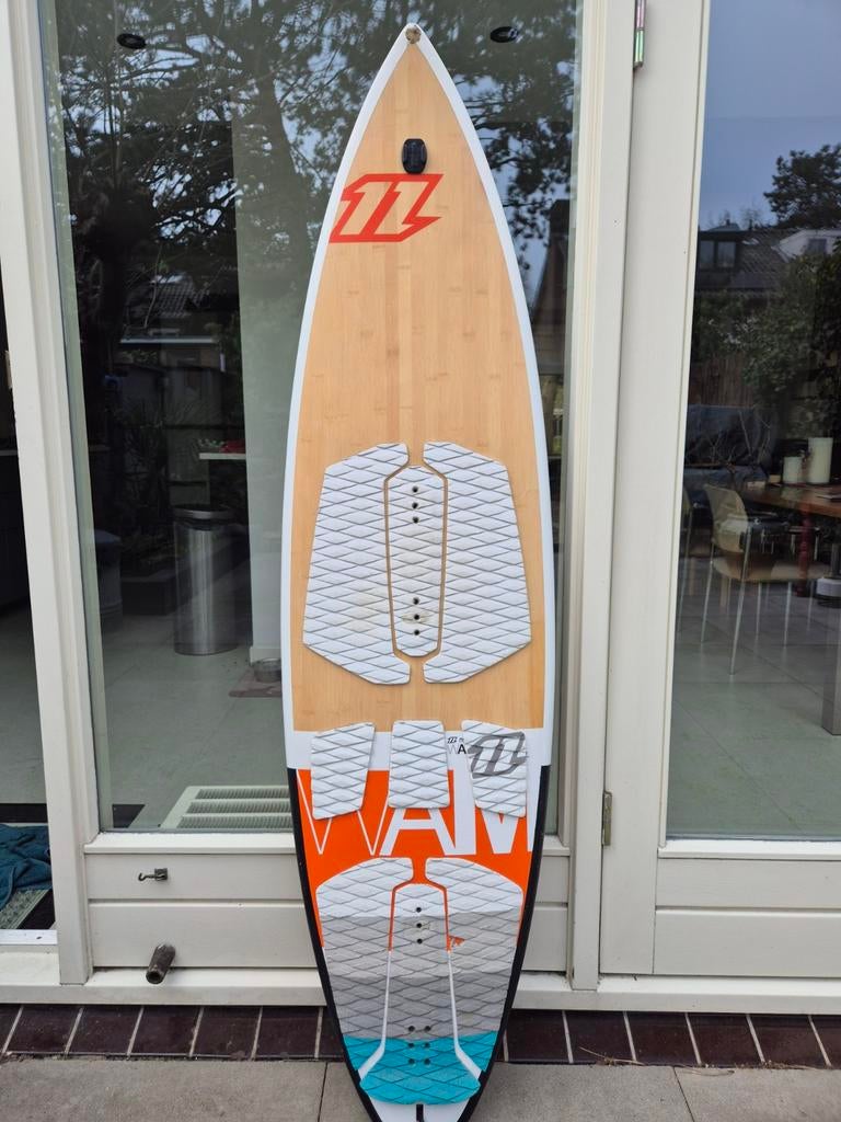 North Wam 5.8 Directional Waveboard, Watersport en Boten, Ophalen, Gebruikt, Overige typen, Met vinnen