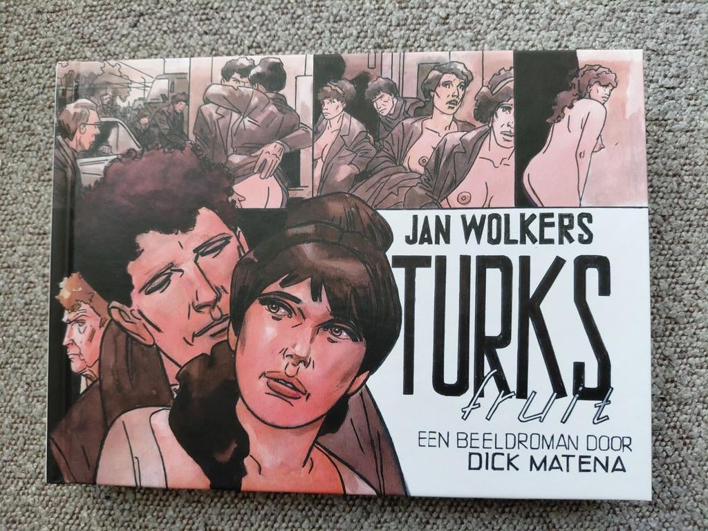 Turks fruit - een beeldroman door Dick Matena hc., Boeken, Stripboeken, Eén stripboek, Ophalen of Verzenden, Gelezen