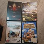 PC Games Bundel:DiabloIII,CivilizationV,Company of Hero, Spelcomputers en Games, Games | Pc, Gebruikt, Vanaf 18 jaar, 1 speler
