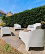 4x IKEA Buitenstoel - Stapelbaar, Ophalen, Gebruikt, Kunststof, Stapelbaar