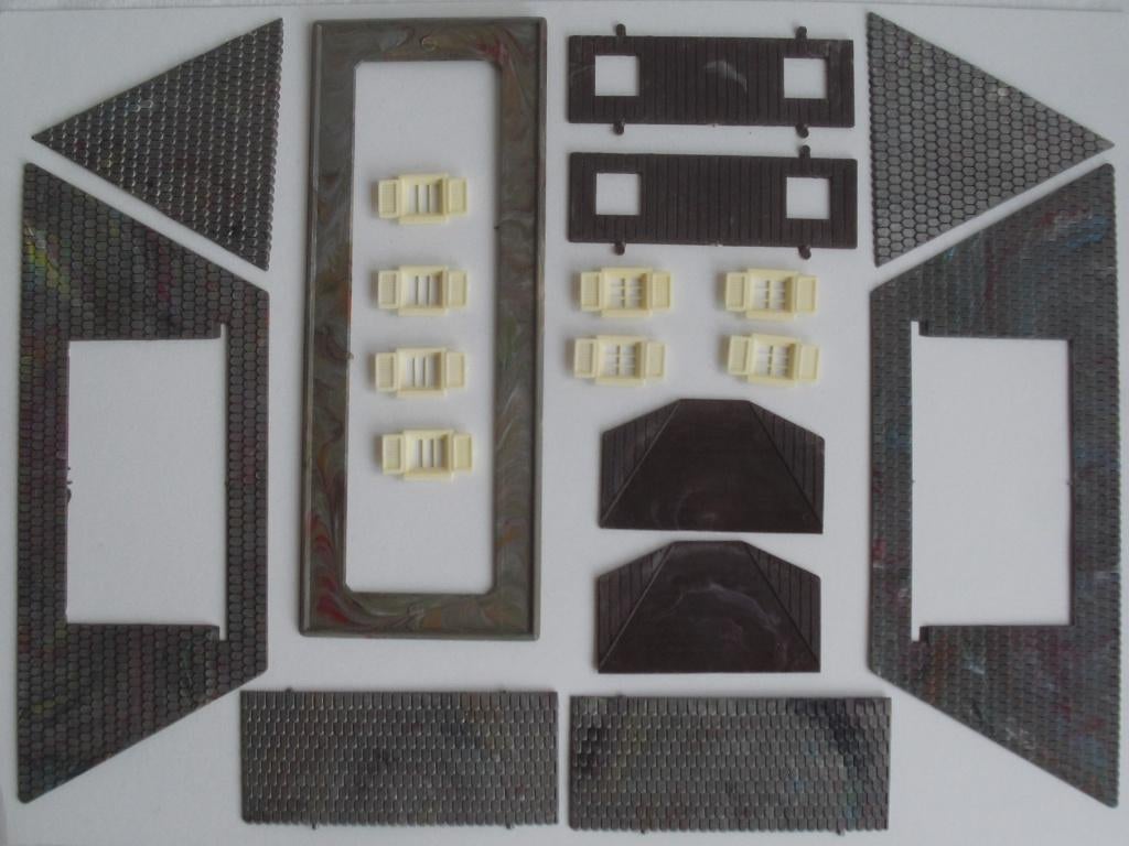 Faller Einzelteilsortiment originele bouwdelen Nr. 3326, Overige merken, Gelijkstroom of Wisselstroom, Brug, Tunnel of Gebouw