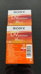 3x Sony DV Premium Mini DV Cassette - Nieuw!, Ophalen of Verzenden, Overige soorten, (Video)band