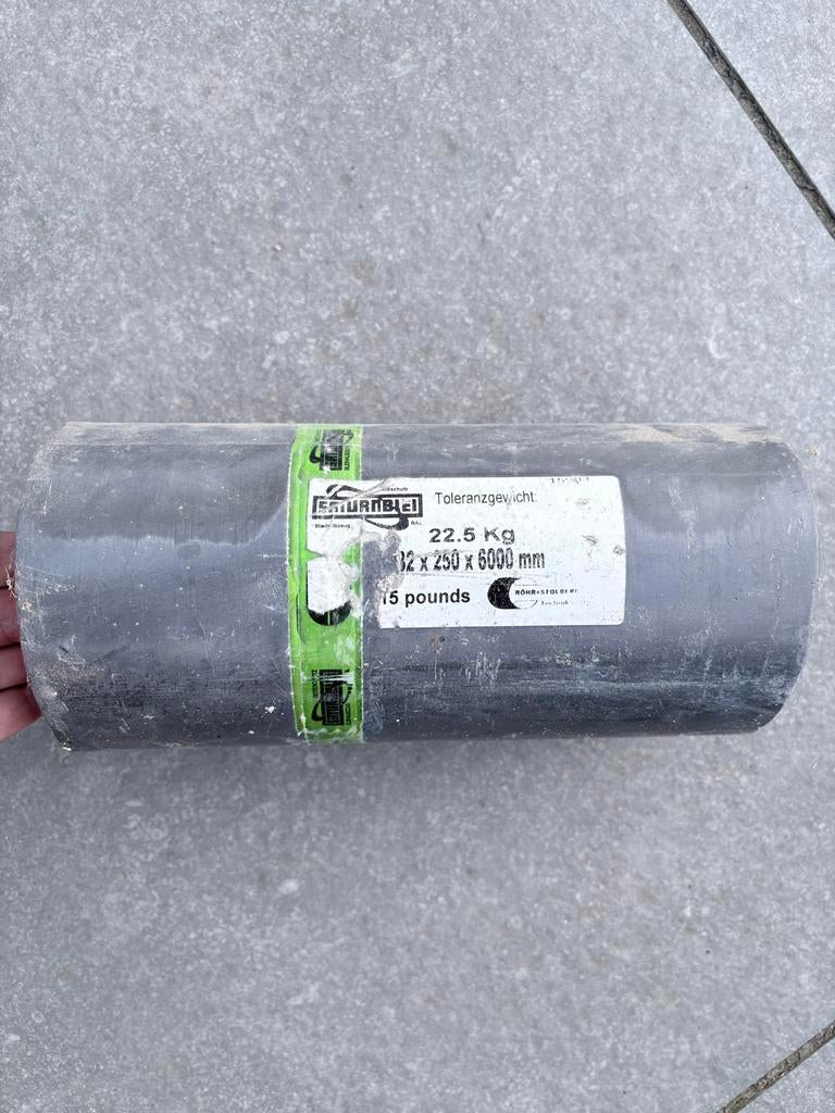 Nieuwe Rol Lood 15 ponds, 25 cm breed, 600 cm lang, Doe-het-zelf en Verbouw, Metalen, Ophalen, Nieuw, Lood