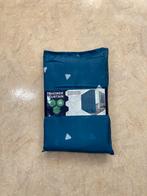 Nieuw Douchegordijn - Blauw met Witte Driehoeken, Verzenden, Nieuw, Blauw, Overige typen