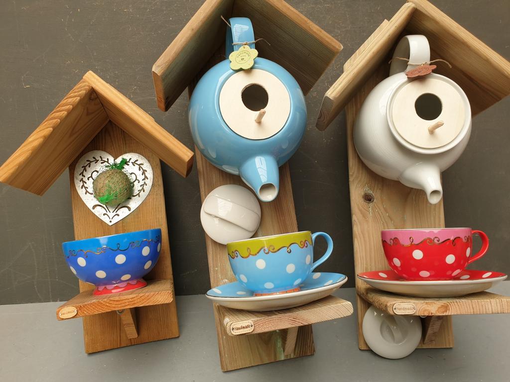 Oilily  theepot vogelhuisje  vogel voederhuisje, Ophalen of Verzenden, Nieuw