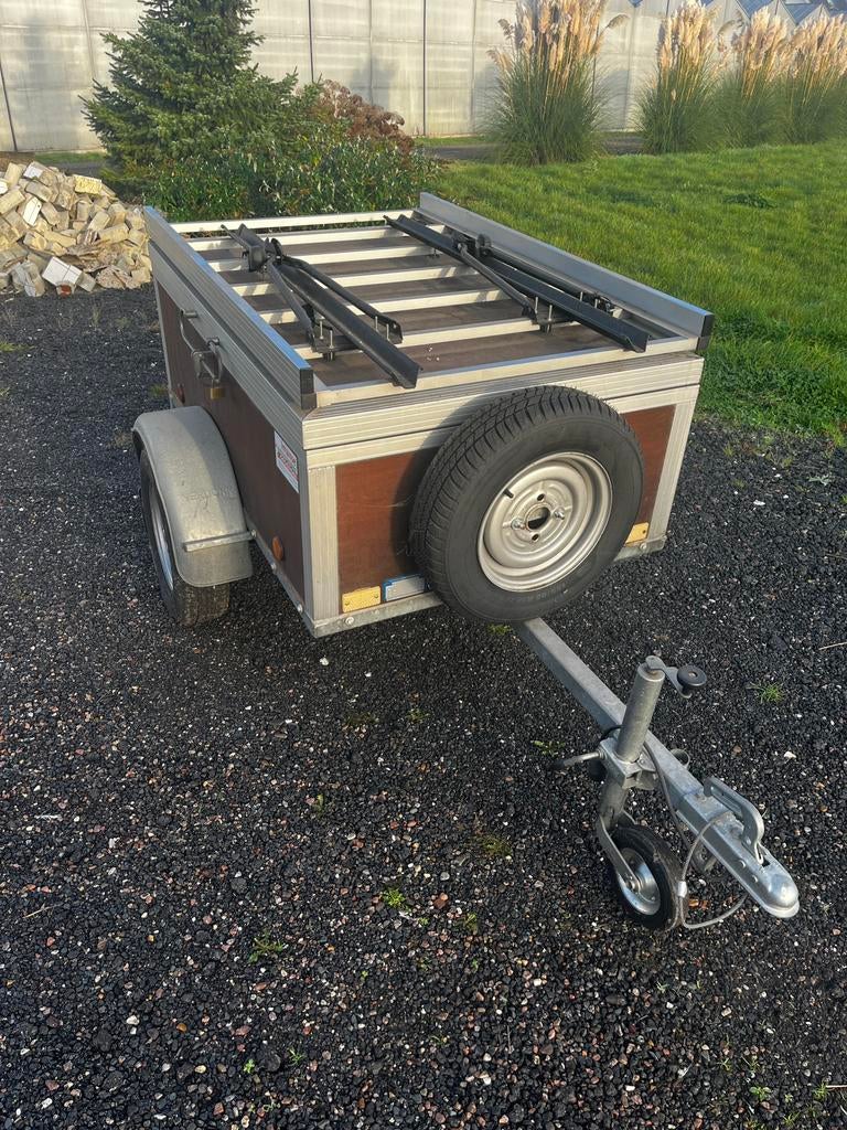 Verdonk 500 aanhangwagen, bagagewagen, Ophalen, Gebruikt