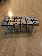 Set van 18 nieuwe kruidenpotjes met labels, Ophalen of Verzenden, Nieuw