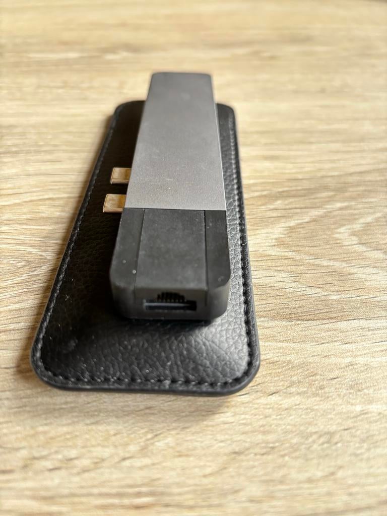 Hyper Net hub USB-C Macbook Pro donkergrijs, Computers en Software, Dockingstations, Verzenden, Gebruikt, USB-hub, Laptop